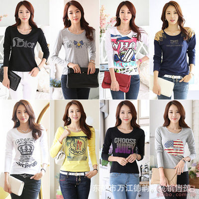 【自主品牌2017秋季長(zhǎng)袖t恤女裝外貿(mào)原單韓版女式T恤廠家直銷(xiāo)長(zhǎng)袖打底衫女裝長(zhǎng)袖】東莞市萬(wàn)江德韻服裝銷(xiāo)售部 - 產(chǎn)品庫(kù)